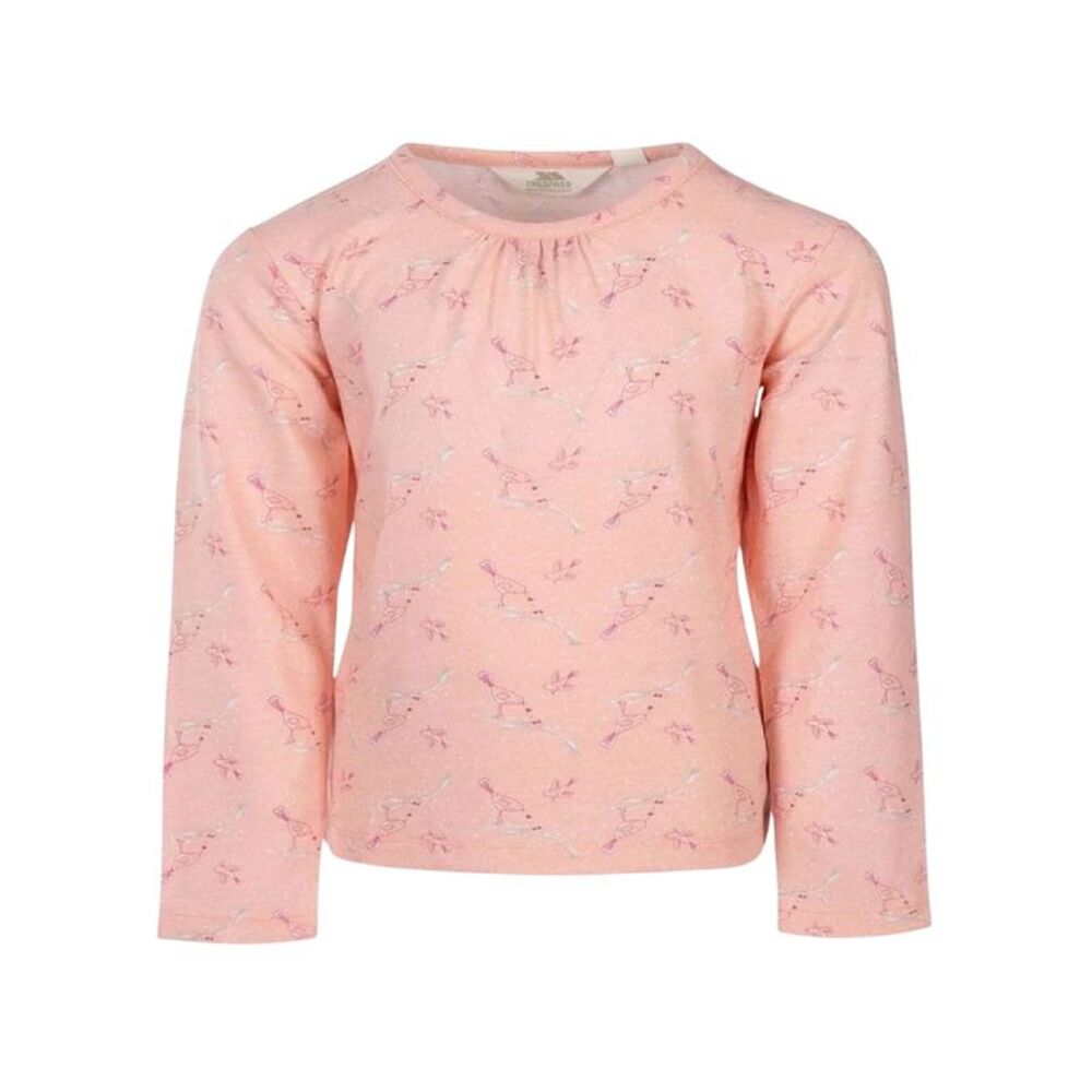 Trespass Girls Bird Long-Sleeved Top / Pink